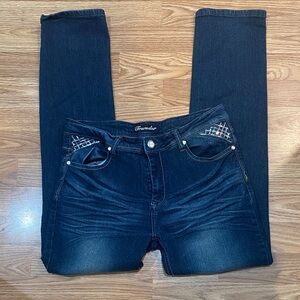 Women's Dark Blue Trumder Jeans